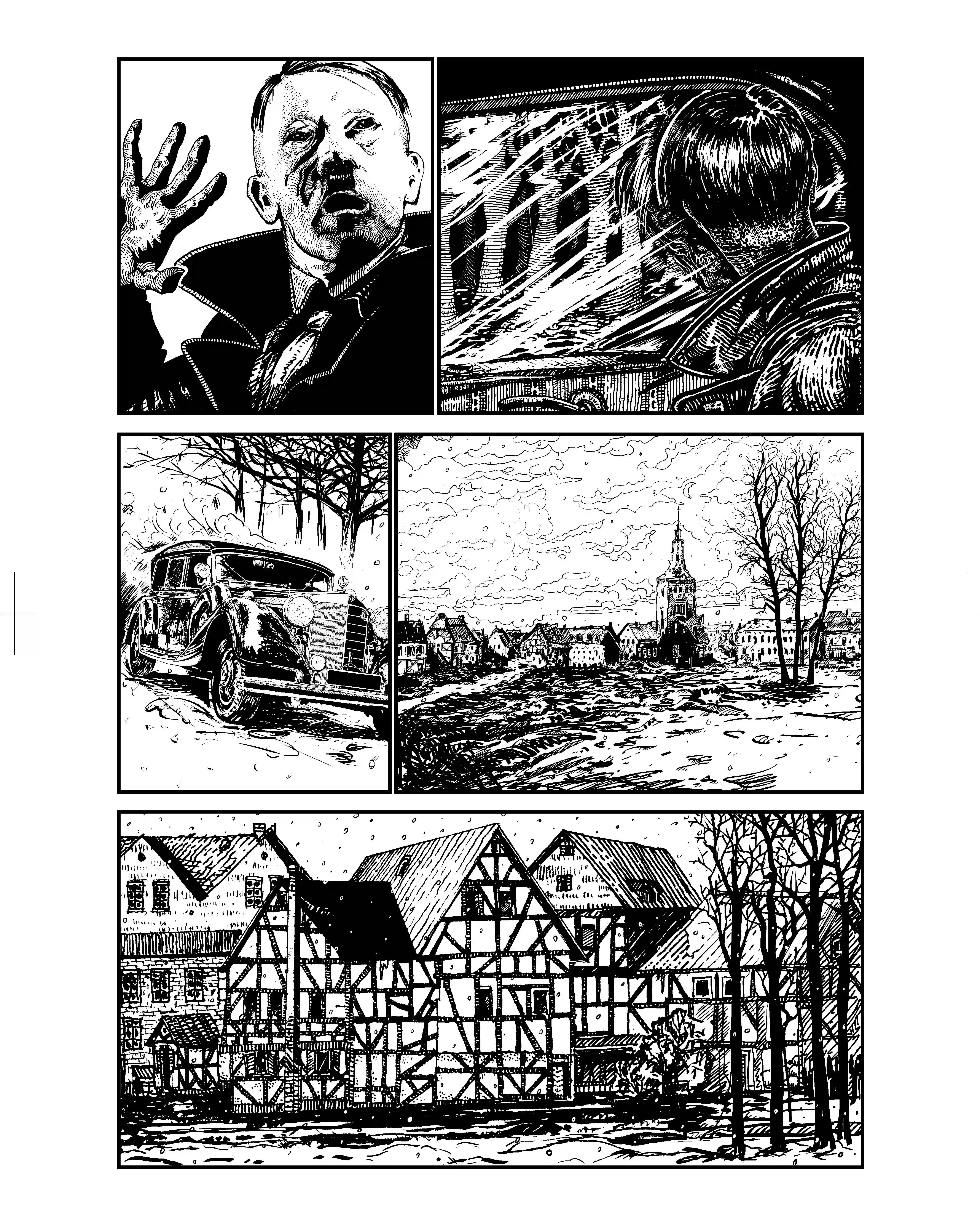 Fourth  page of Xmas Eve comics.