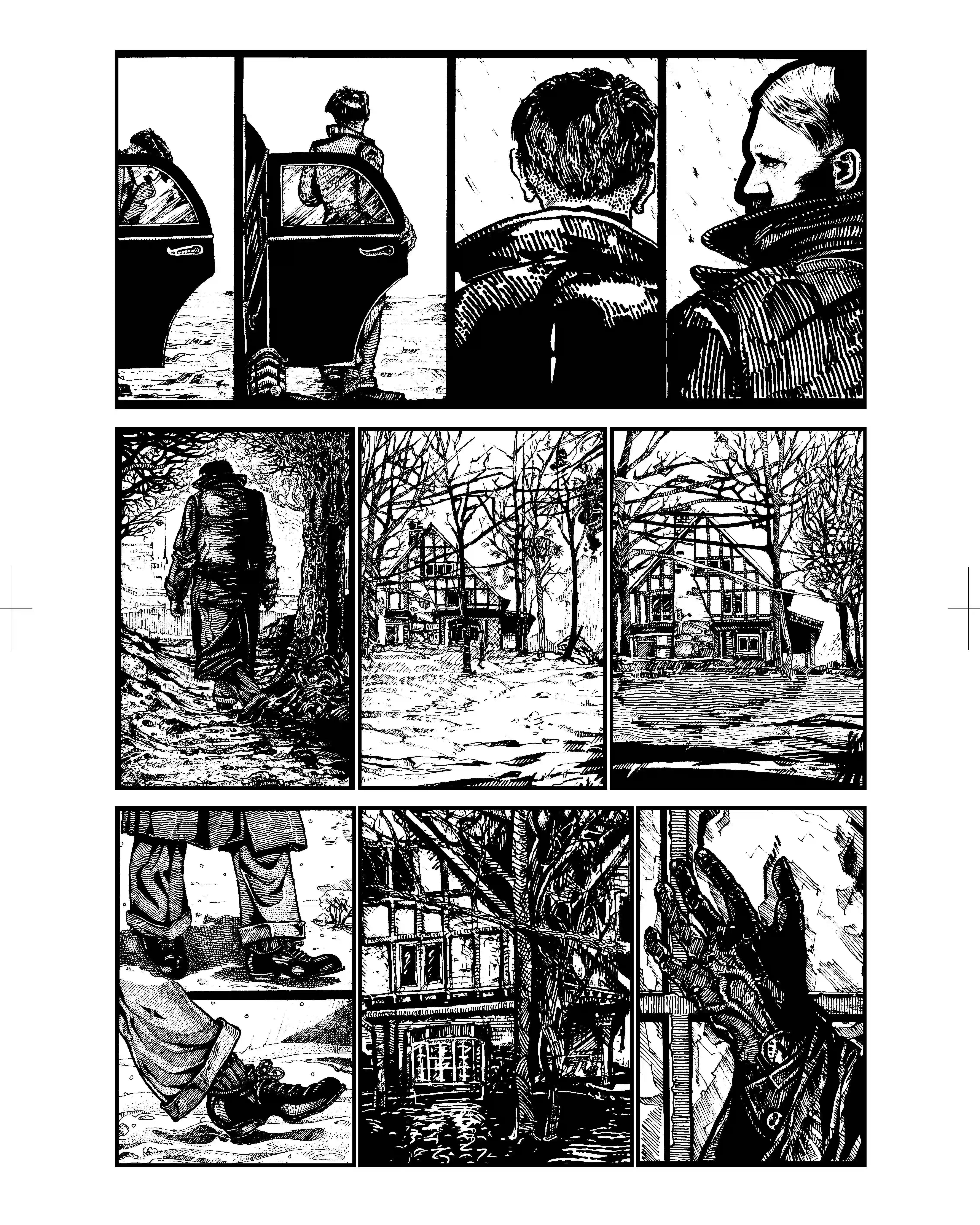 Fifth page of Xmas Eve comics.