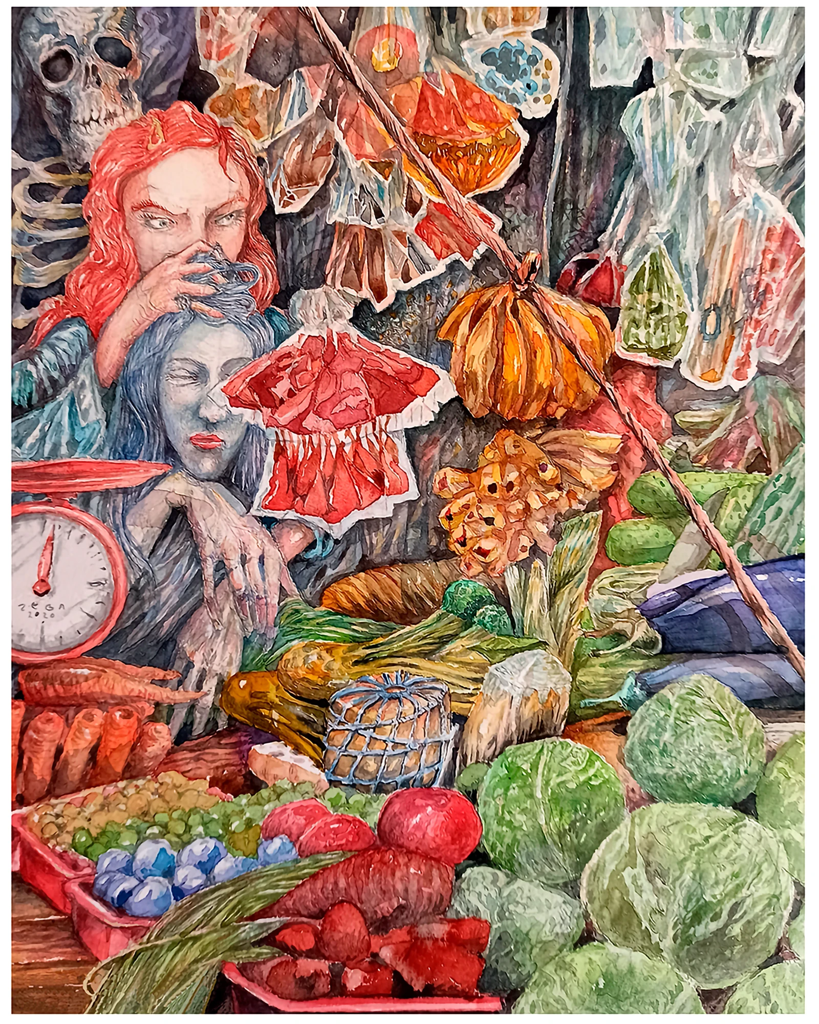 The Market in Ozurgeti